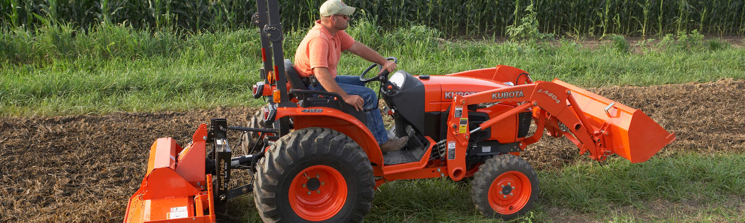 Own a 2019 Kubota LA404 with our Construction Equipment Financing in Sheridan, WY.
